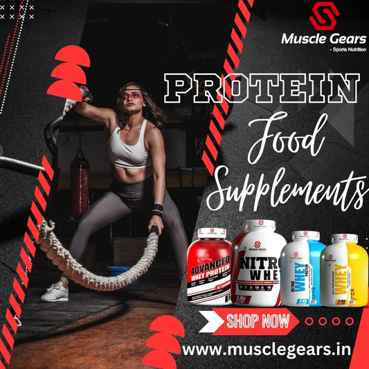 Muscle Gears Whey Protein: The Perfect Protein Shake for Beginners to Build Muscle & Strength.